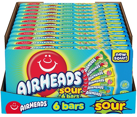 AIRHEADS SOUR BOX ASST. 3.3OZ