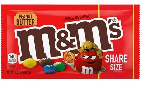 M&M'S PEANUT BUTTER KING 2.83OZ