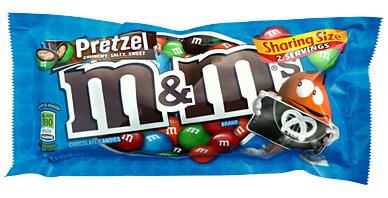 M&M'S PRETZEL KING 2.83OZ