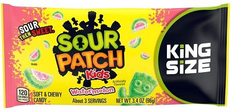 SOUR PATCH KING SIZE WATERMELON 3.4OZ