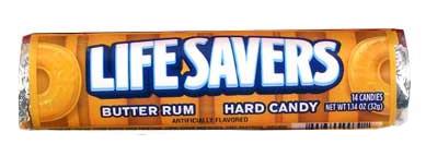 LIFESAVERS 20CT (1.14OZ)BUTTER RUM