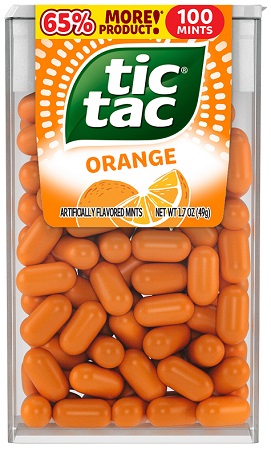 TIC-TAC (100PC.) ORANGE 1.7oz