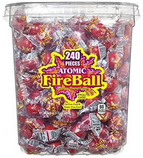 ATOMIC FIREBALL JAR 240CT ($.15)