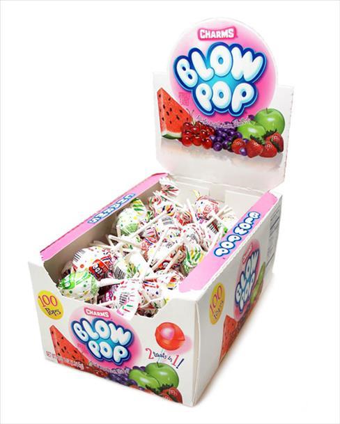 CHARMS BLOW POP ASST $.25 .65OZ