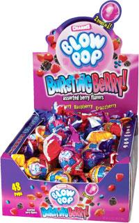 CHARMS BLOW POP BURSTING BERRY $.25 .65OZ