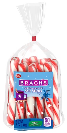 BRACH'S SOFT PEPPERMINT STICKS 21/5OZ