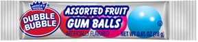 DUBBLE BUBBLE GUM ASST 36CT (0.16OZ)(NO PRE-PRICE)