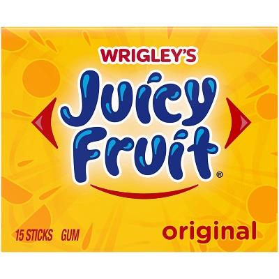 WRIGLEY'S PTY JUICY FRUIT 10CT(15 STICK)