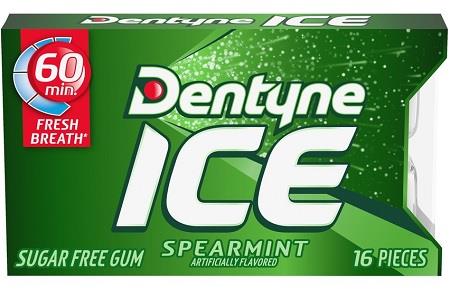 DENTYNE ICE SPEARMINT 9CT(16 PIECE)