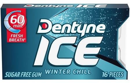 DENTYNE ICE WINTER CHILL 9CT(16 PIECE)
