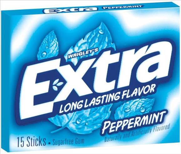 EXTRA PTY PK PEPPERMINT 10CT(15 STICK)