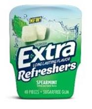 EXTRA REFRESHERS SPEARMINT (40 PIECES)