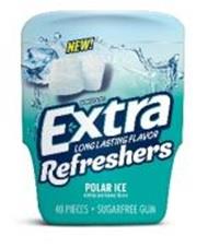 EXTRA REFRESHERS POLAR ICE (40 PIECES)
