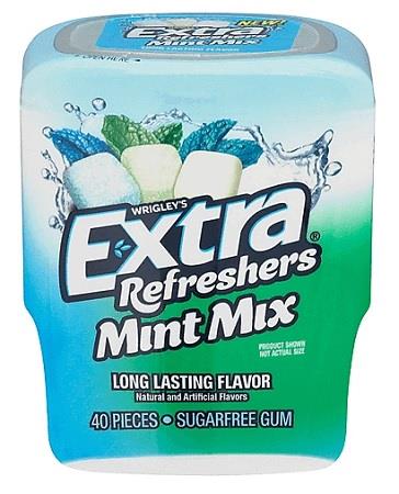 EXTRA REFRESHERS MINT MIX (40 PIECES)