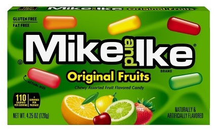 MIKE & IKE (BOX) ORIGINAL FRUITS 4.25OZ/12CT