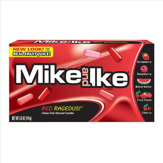 MIKE & IKE (BOX) RED RAGEOUS 4.25OZ/12CT*$.50 OFF PER CASE - LIMITED TIME*