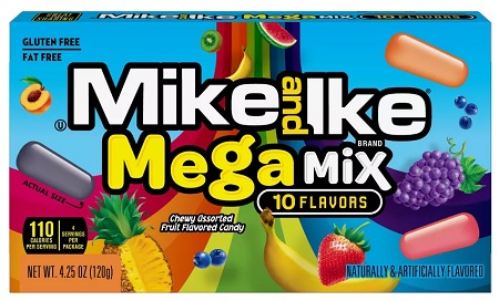 MIKE & IKE (BOX) MEGA MIX 4.25OZ*$.50 OFF PER CASE - LIMITED TIME*