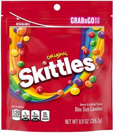 SKITTLES ORIGINAL POUCH 9OZ