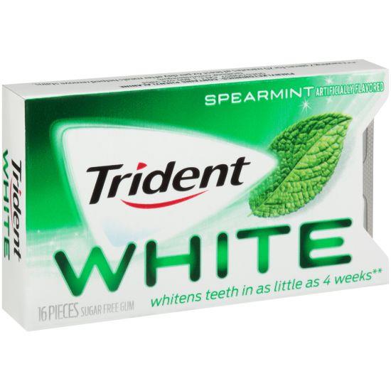 TRIDENT WHITE SPEARMINT 9CT(16 PIECE)