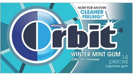 ORBIT GUM WINTERMINT 12CT(14 PIECE)