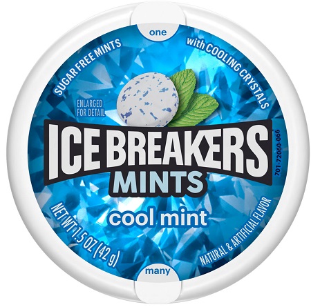 ICE BREAKERS TIN COOL MINT 8CT (1.5OZ)