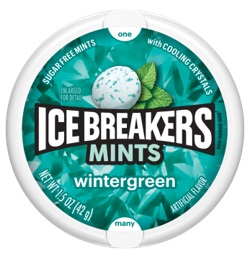 ICE BREAKERS TIN WINTERGREEN 8CT