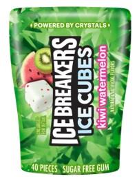 ICE BREAKERS ICE CUBES BTL KIWI WATER(3.24OZ/40PC)