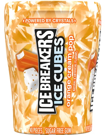 ICE BREAKERS CUBE ORANGE CREAM POP BTL (3.24OZ/40PC)**LIMITED EDITION AVAILABLE WHILE INVENTORY LASTS**