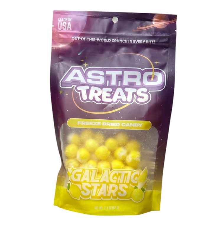 ASTRO TREATS FREEZE DRIED GALACTIC STARS (2.4OZ)