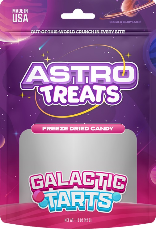 ASTRO TREATS FREEZE DRIED CANDY - GALACTIC TARTS