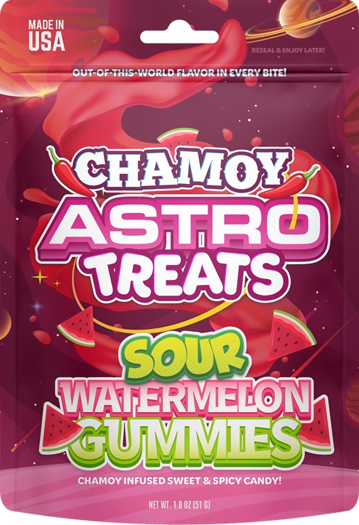 ASTRO TREATS - CHAMOY WATERMELON GUMMIES