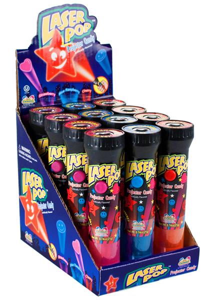 LASER POP PROJECTOR CANDY .71OZ