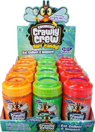 CRAWLY CREW CRUNCHY CANDY 2.47OZ