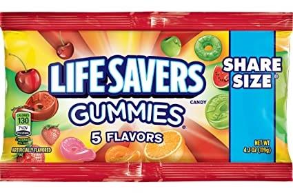 LIFESAVERS GUMMIES KING5 FLAVORS 4.2OZ