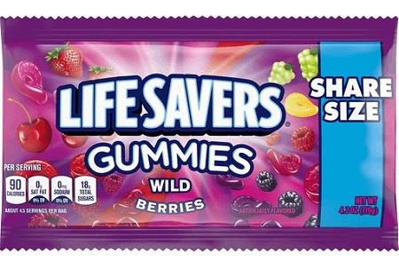 LIFESAVERS GUMMIES KINGWILD BERRIES 4.2OZ