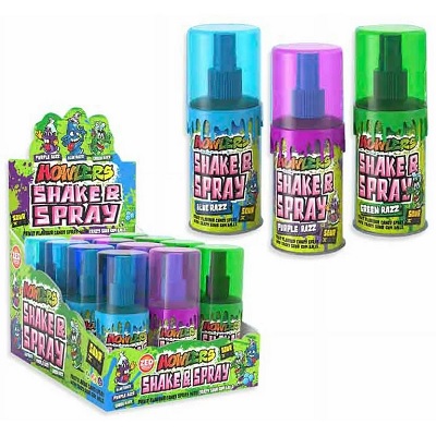 HOWLERS SHAKE & SPRAY CANDY ASST. (2.03oz)*$4.00 OFF PER BOX*
