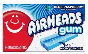 AIRHEADS GUM BLUE RASPBERRY (1.19OZ)