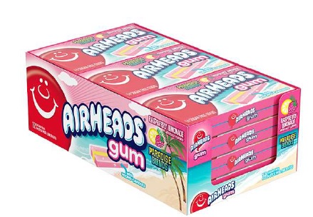 AIRHEADS GUM RASPBERRY LEMONADE (1.19OZ)