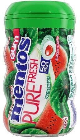 MENTOS GUM 6CT PURE WATERMELON 50PC. (3.53OZ)
