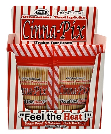 CINNA-PIX TOOTHPICKS PACKETS 15PC.