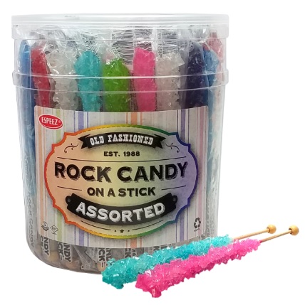 ROCK CANDY ON A STICK ASST. (22GM)