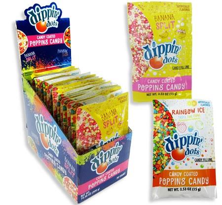 DIPPIN' DOTS COATED POPPING CANDY .53OZ
