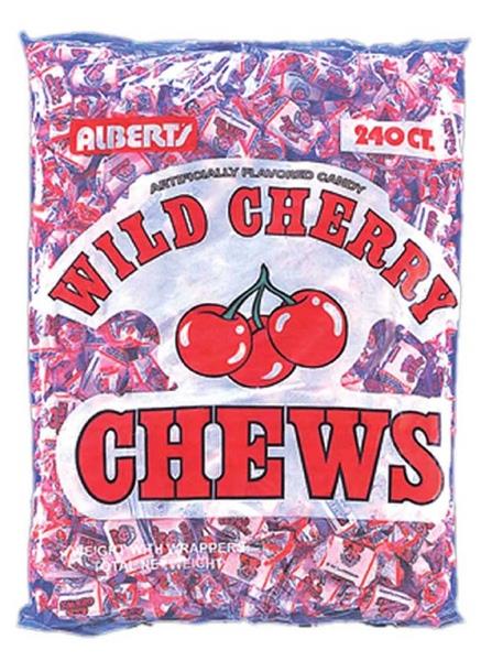 FRUIT CHEWS CHERRY 240CT (0.08OZ)