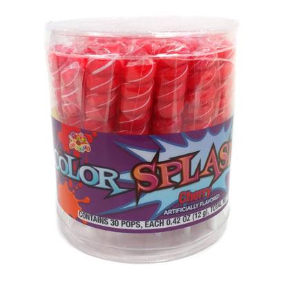 COLOR SPLASH POPS TUBSRED (CHERRY)
