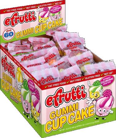 E.FRUTTI GUMMI CUPCAKE $.15 (.28OZ)