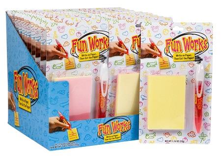 FUN WORKS WRITE ON PAPER CANDY 1.16OZ