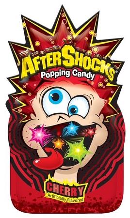 AFTERSHOCKS POPPING CANDY CHERRY .33OZ