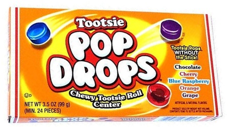 TOOTSIE POP DROPS 3.5OZ BOX