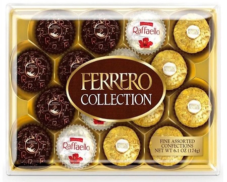 FERRERO COLLECTION 16 PIECE 6.1OZ**AVAILABLE BY SPECIAL ORDER AND EMAIL ONLY, ALLOW 21 DAYS LEADTIME