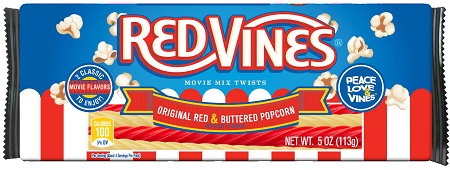 RED VINES MOVIE MIX 5OZ (ORIG & BUTTERED POPCORN)